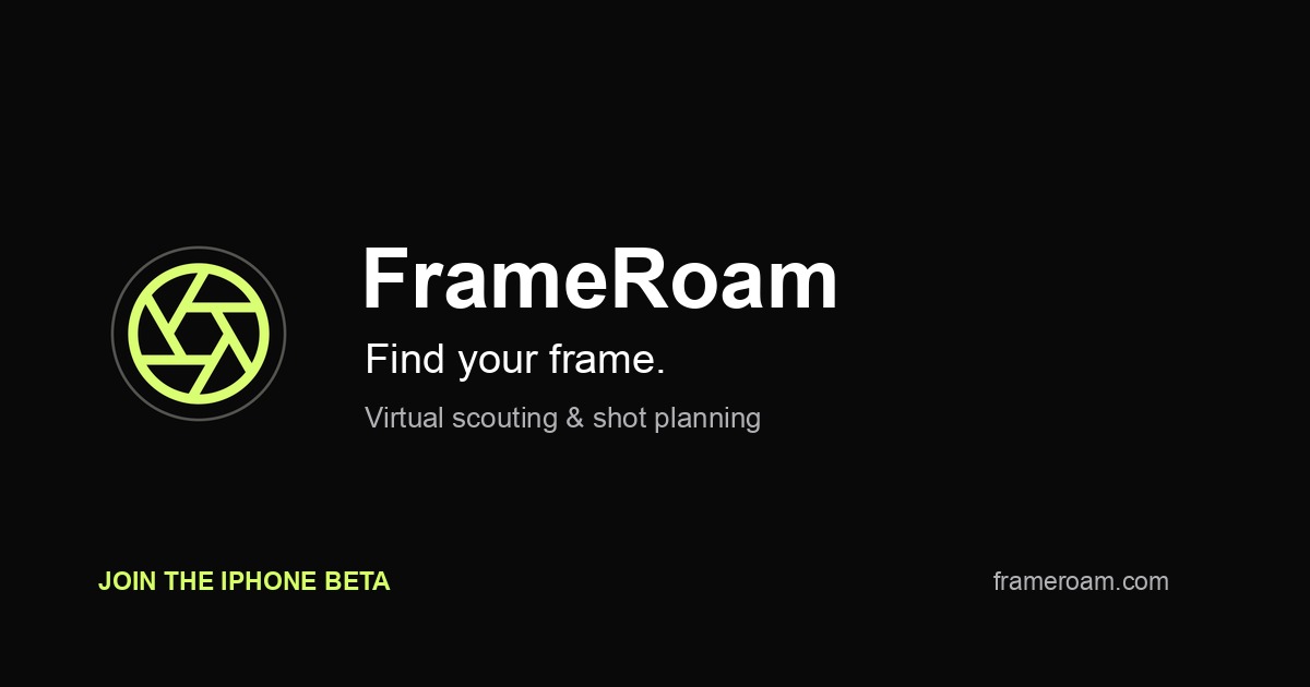 I built an iPhone app for planning film shots inside 3D scans - looking for beta testers